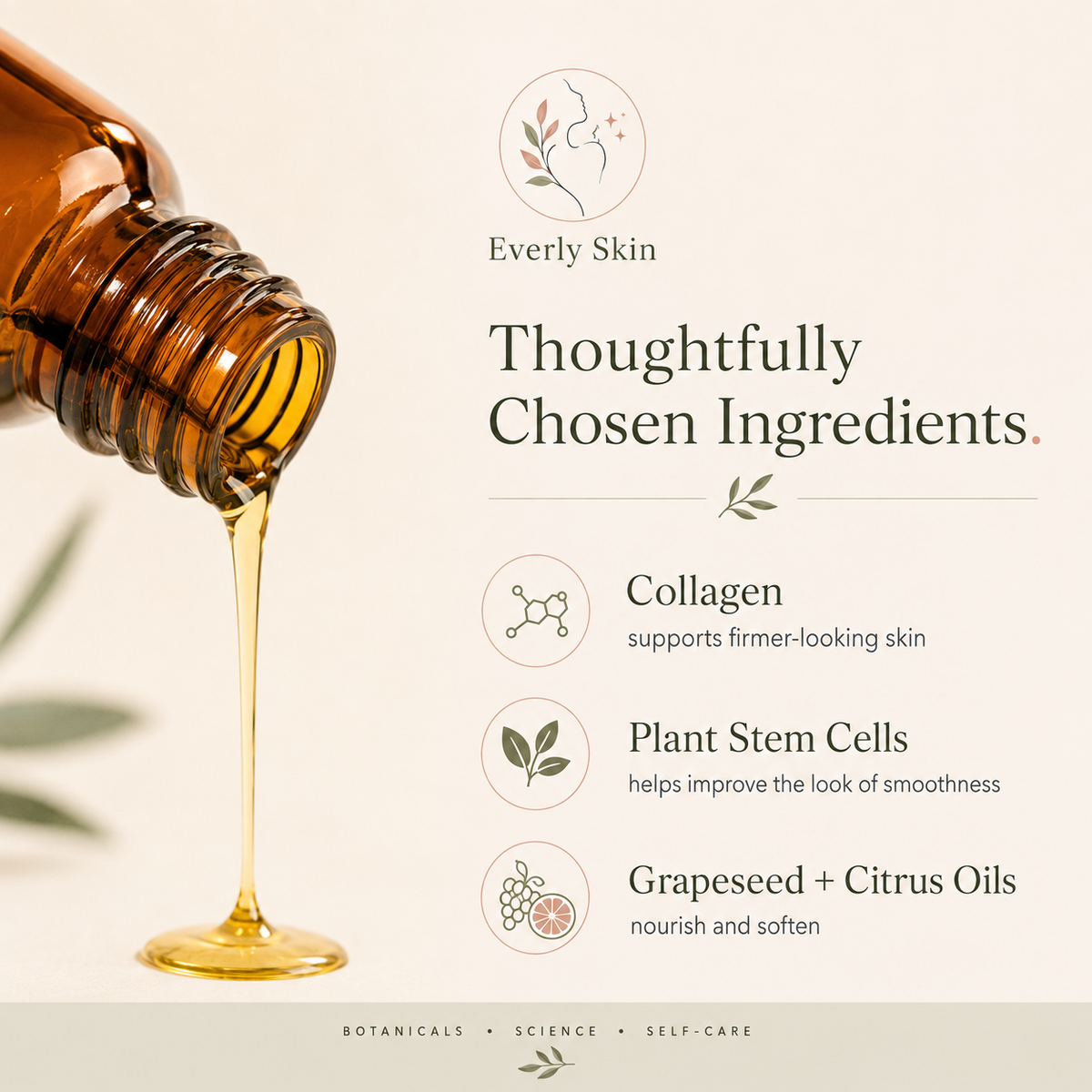 Everly Skin Anti-Cellulite Massage Oil