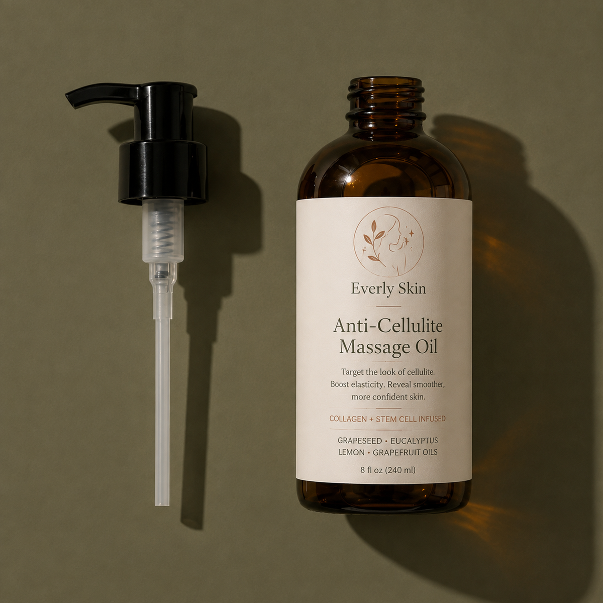 Everly Skin Anti-Cellulite Massage Oil
